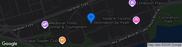 Map showing BMO Field