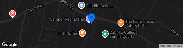 Map showing Cabrillo College Stadium