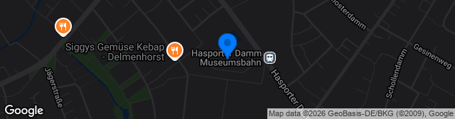 Map showing Stadion an der Düsternortstraße