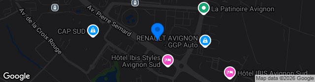 Map showing Parc des Sports