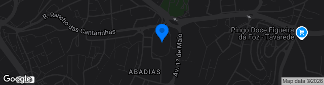 Map showing Estádio Municipal José Bento Pessoa