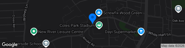 Map showing Coles Park