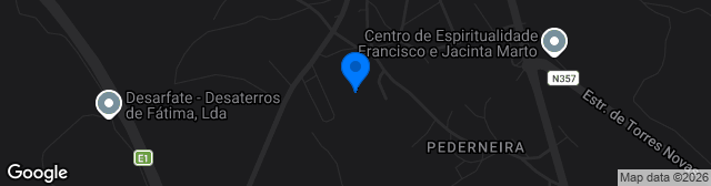 Map showing Estádio Papa Francisco