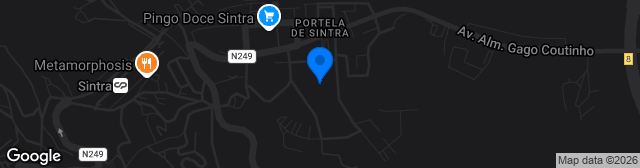 Map showing Estadio do Sport União Sintrense