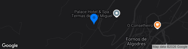 Map showing Estádio Municipal Serra da Esgalhada