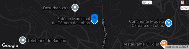 Map showing Estádio Municipal de Camara de Lobos