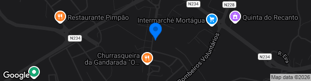Map showing Campo da Gandarada