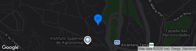 Map showing Estádio Da Tapadinha