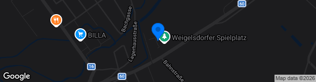 Map showing Sportzentrum Ebreichsdorf
