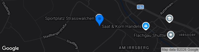 Map showing Straßwalchen Nevoga-Arena