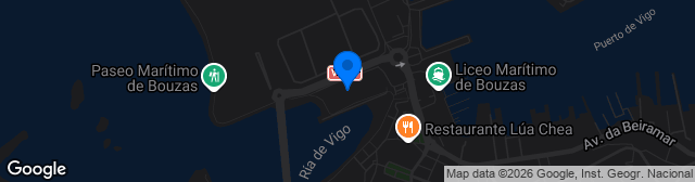 Map showing Estadio Baltasar Pujales