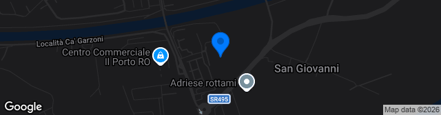 Map showing Stadio Luigi Bettinazzi