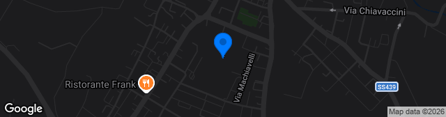 Map showing Stadio Comunale