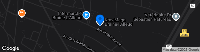 Map showing Stade Gaston Reiff