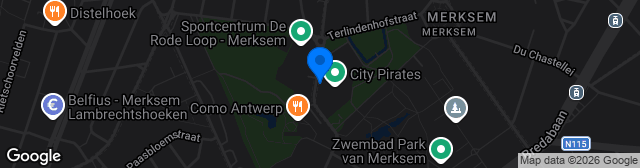 Map showing Jef Mermansstadion
