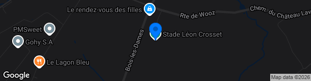 Map showing Stade Léon Crosset
