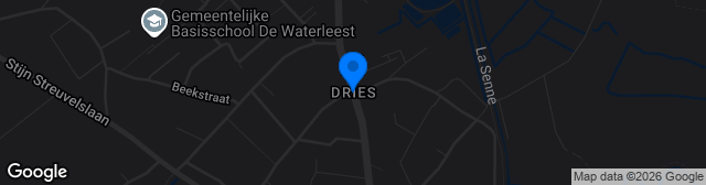 Map showing Complex Den Dries