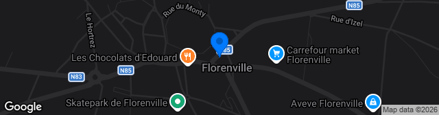 Map showing Stade Georges Blaise