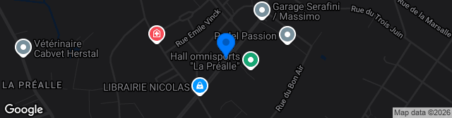 Map showing Complexe Emile Muraille