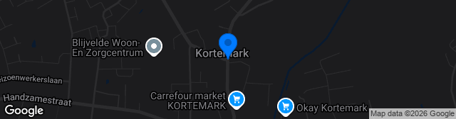 Map showing Sportcomplex Kortemark