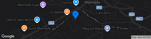 Map showing Stade Jacques Lechat