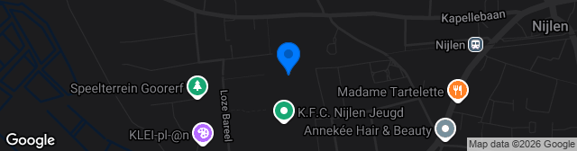 Map showing KFC Nijlen A-terrein