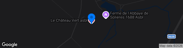 Map showing Château Vert