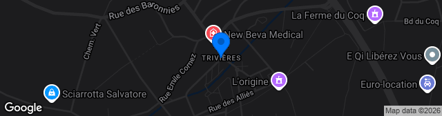 Map showing Terrain de Trivières