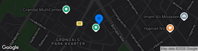 Map showing Genforeningspladsen