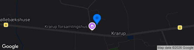 Map showing Krarup Stadion