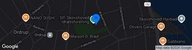 Map showing Skovshoved IP