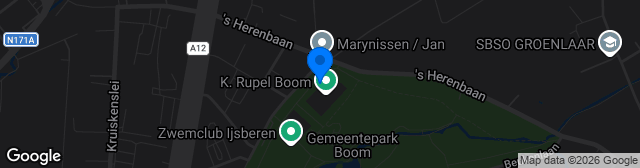 Map showing Gemeentelijk Parkstadion