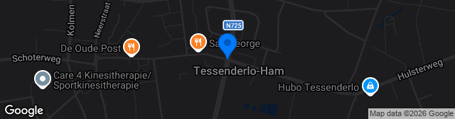 Map showing Sportcentrum Tessenderlo