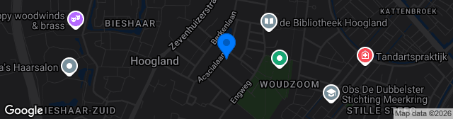 Map showing Sportpark Langenoord