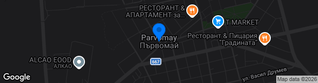 Map showing Stadion Borislav