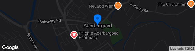 Map showing The Recreational Ground
