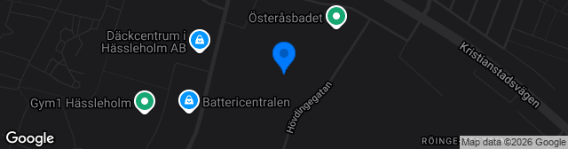 Map showing Österås IP