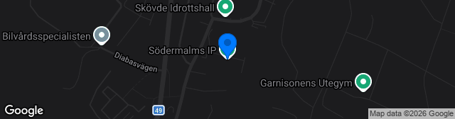 Map showing Södermalms IP