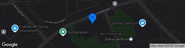 Map showing Skytteholms IP