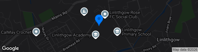Map showing Prestonfield