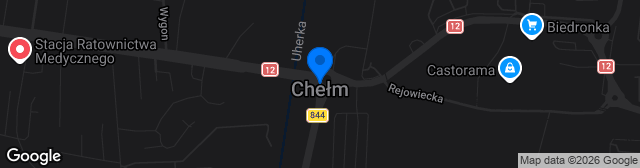 Map showing Stadion Miejski