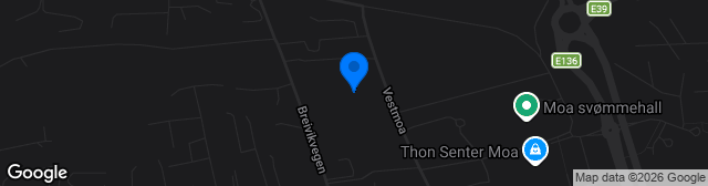Map showing AMFI Moa Stadion
