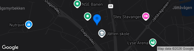 Map showing Wintershallbanen Kunstgress