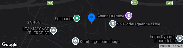Map showing Sola Stadion