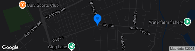 Map showing Gigg Lane