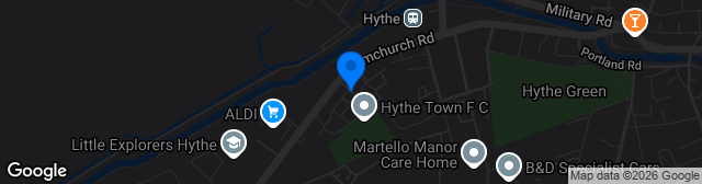 Map showing Reachfields Stadium