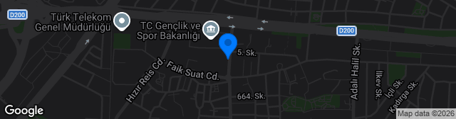 Map showing Altındağ Stadyumu