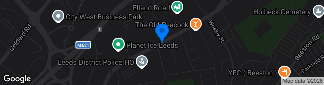Map showing Elland Road