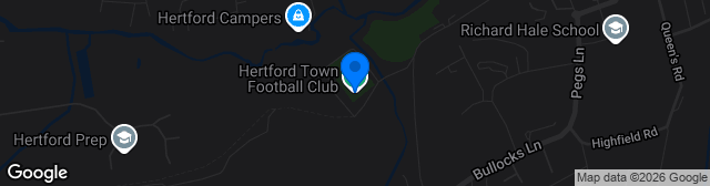 Map showing Hertingfordbury Park
