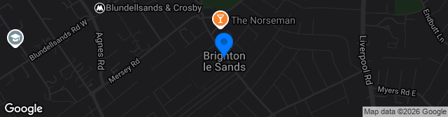 Map showing The Marine Travel Arena